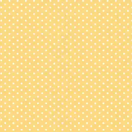Tecido Tricoline Estampado Micro Poa Branco Fundo Amarelo - 50cm x 1,50mt -  Loja Lider Tecidos